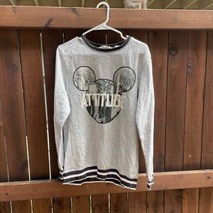 Grey Disney sweatshirt